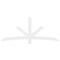 Ekena Millwork Alberta Architectural Grade PVC Gable Bracket, 84"W x 35"H x 2"D x 4"F, 10/12 Pitch GBP084X35X0204ALB00 - alternate 2